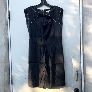 Rebecca Taylor studded cutout minidress